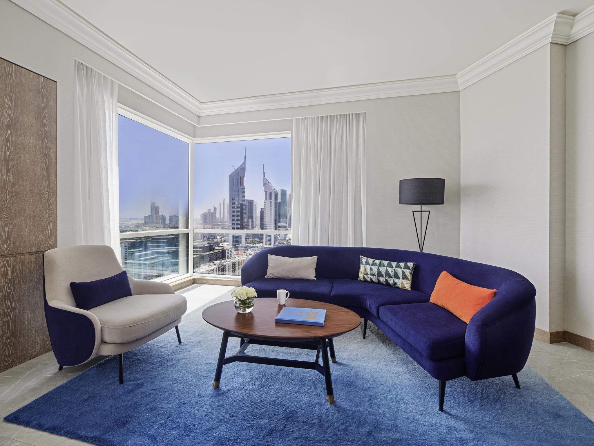 Fairmont Dubai Hotell Eksteriør bilde