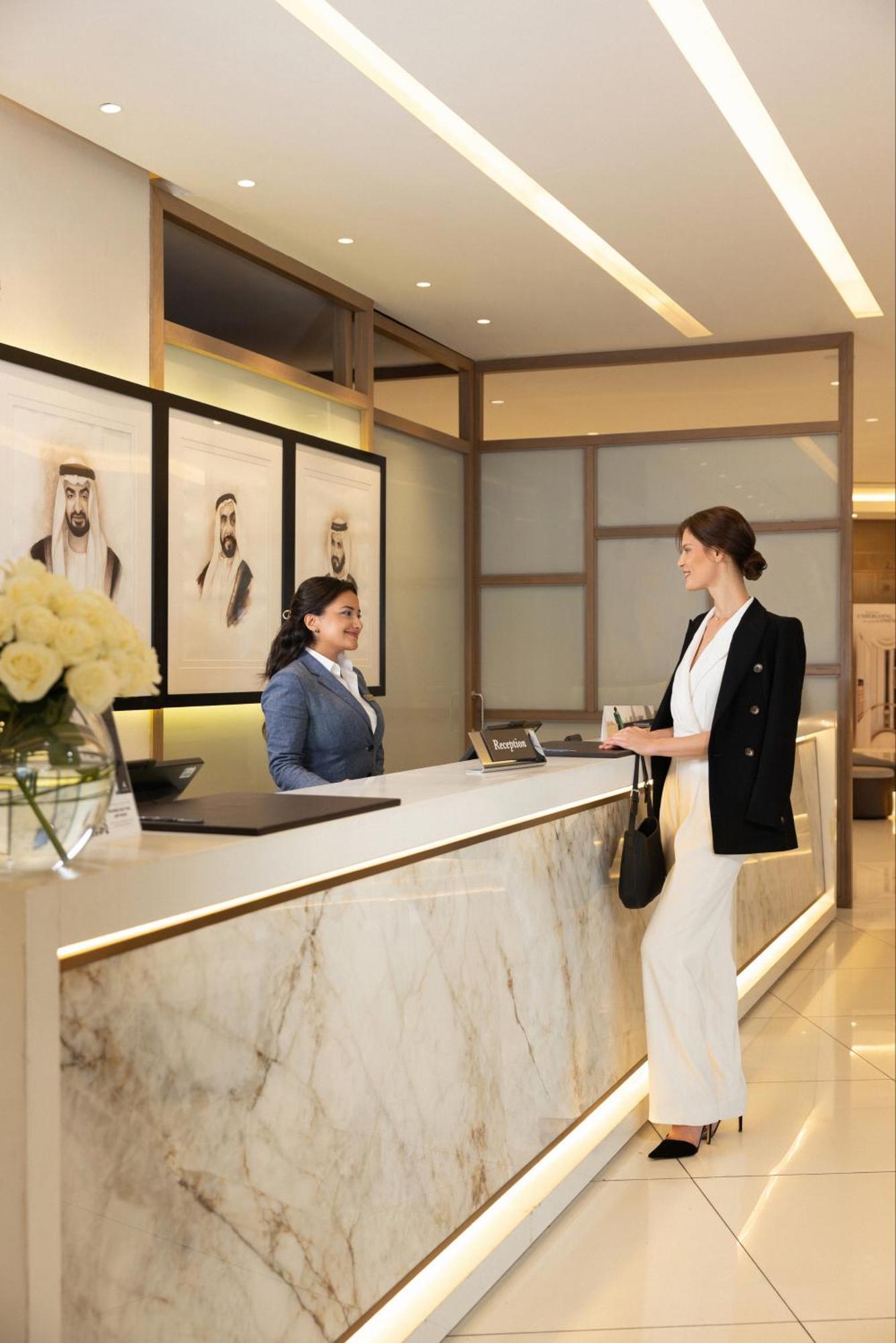 Fairmont Dubai Hotell Eksteriør bilde